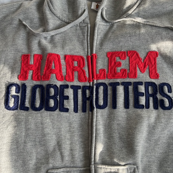 Official Harlem globetrotters brand zip hood L - Picture 2 of 5